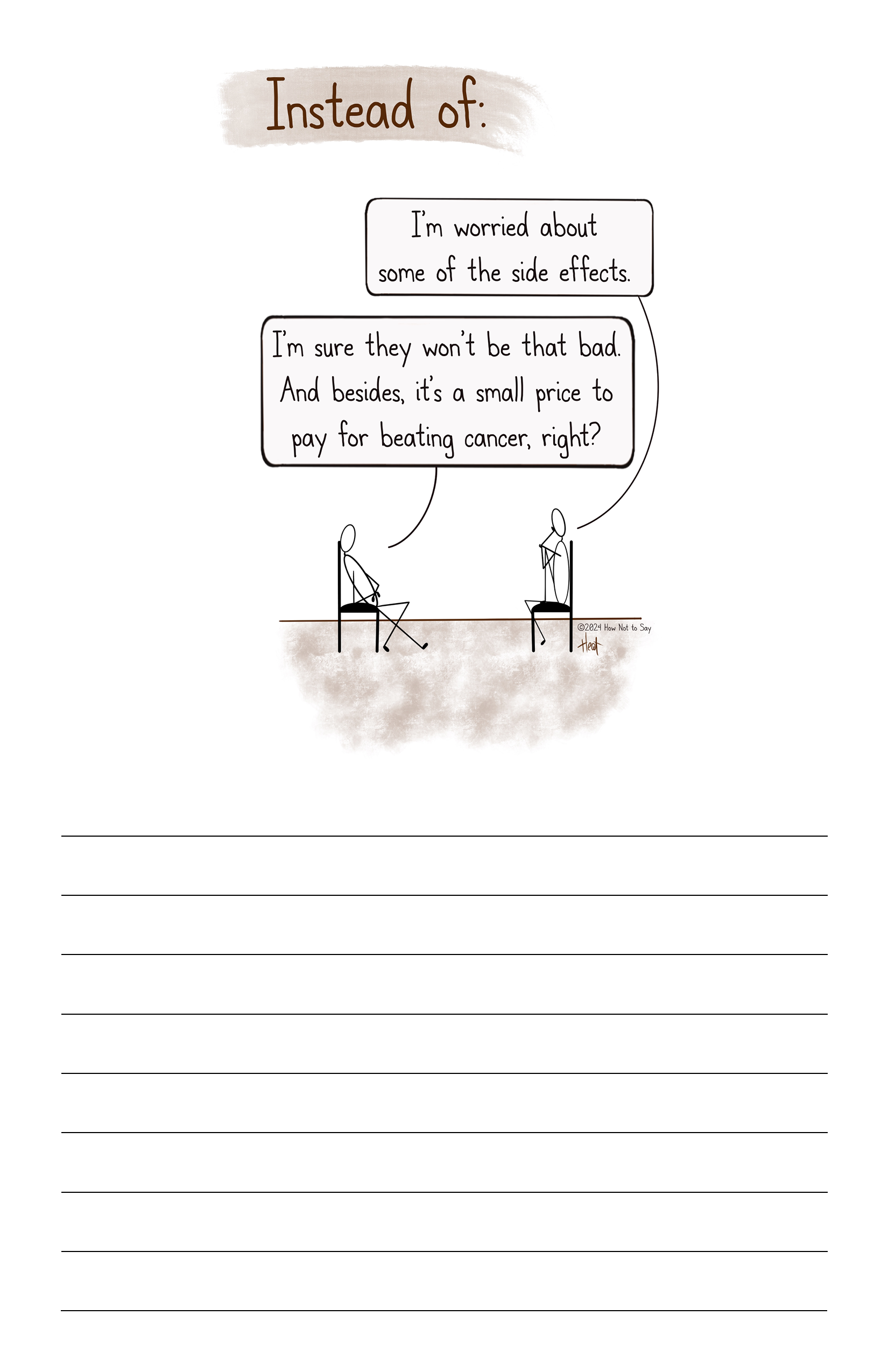 Book sample page: Instead of